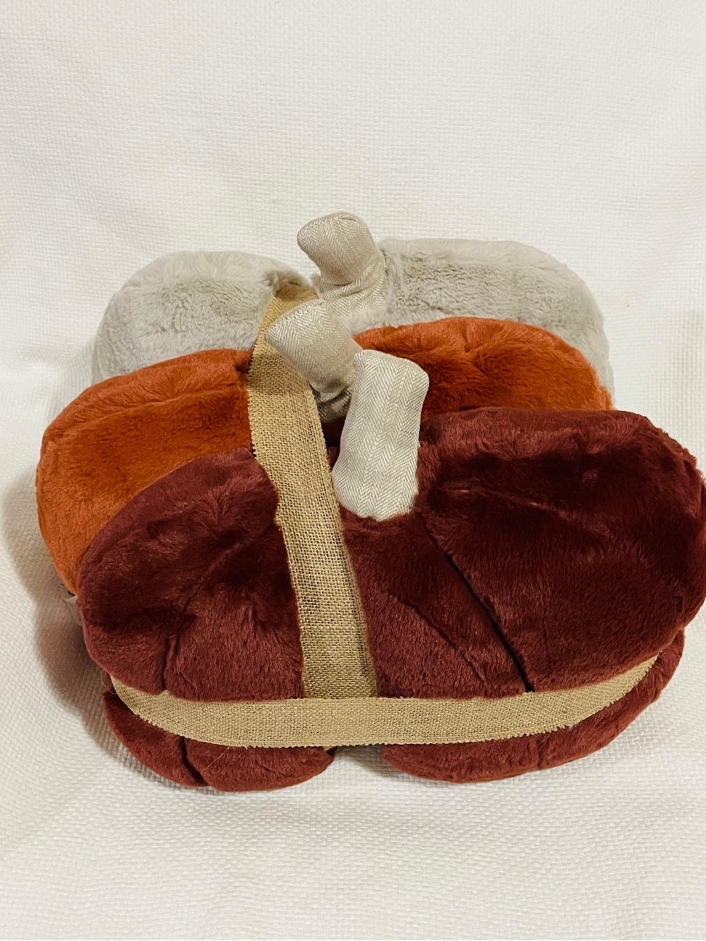 MARTHA STEWART Koda Shaped Pumpkin Pillows, Set of 3